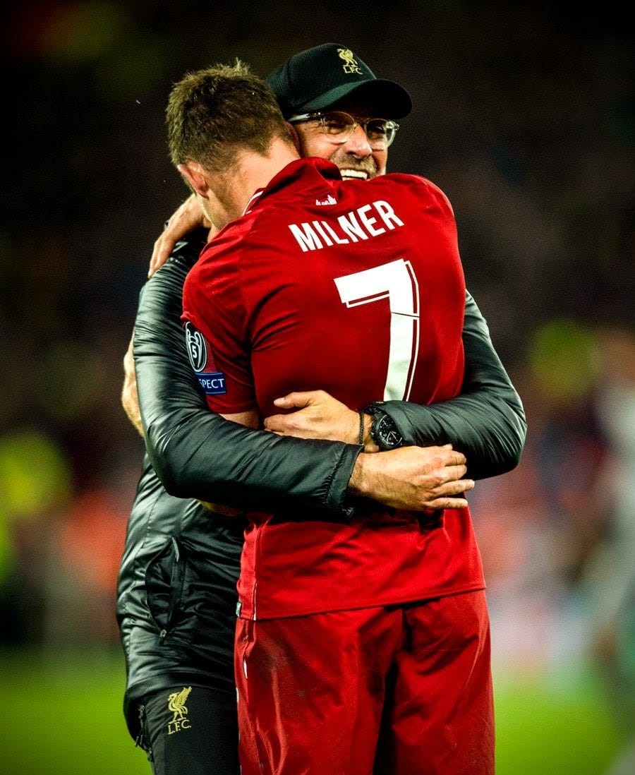 利物浦詹姆斯和米尔纳,詹姆斯利物浦