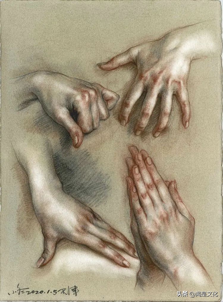 天津美院教授于小冬速写,于小冬美院速写图文