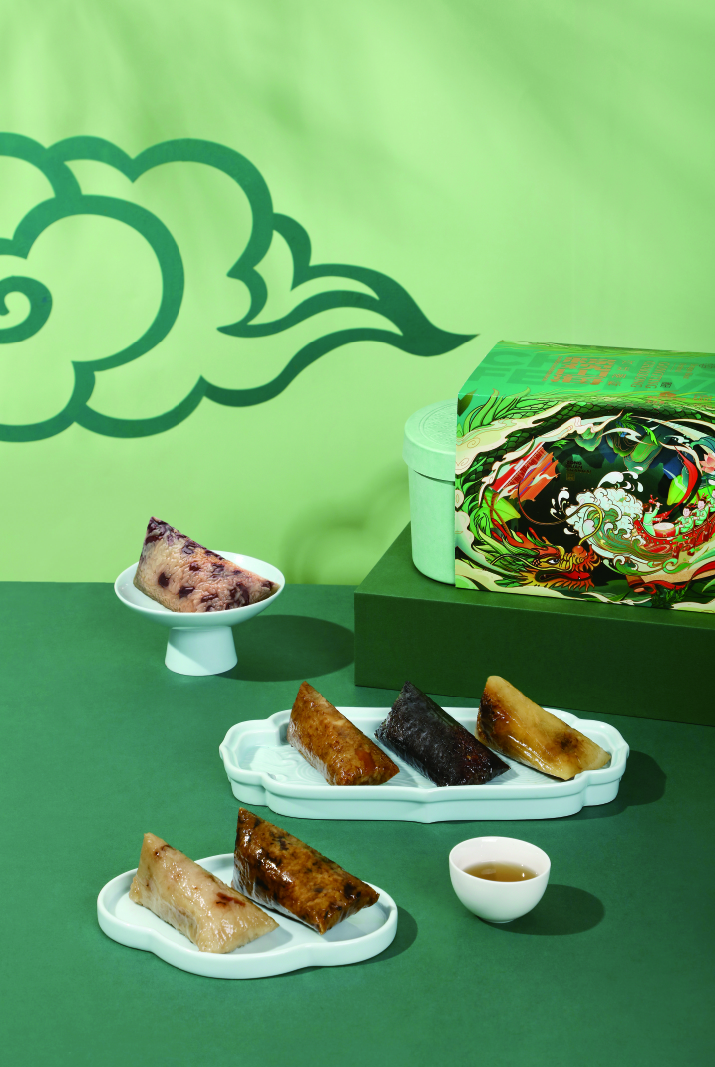绿地独家鉴藏系列「粽观山海·宫廷潮粽」礼盒