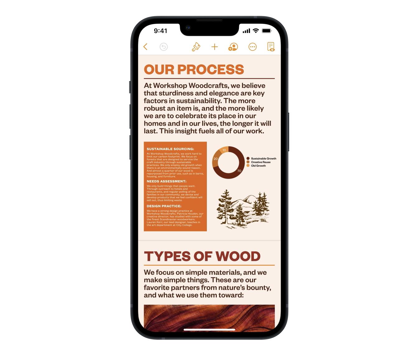 苹果手机pages文稿怎么加入表格,pages文稿的智能注解功能介绍