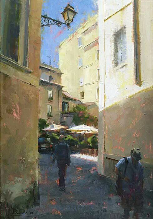 美国画家delbertgish油画作品欣赏,美国现代印象派女画家