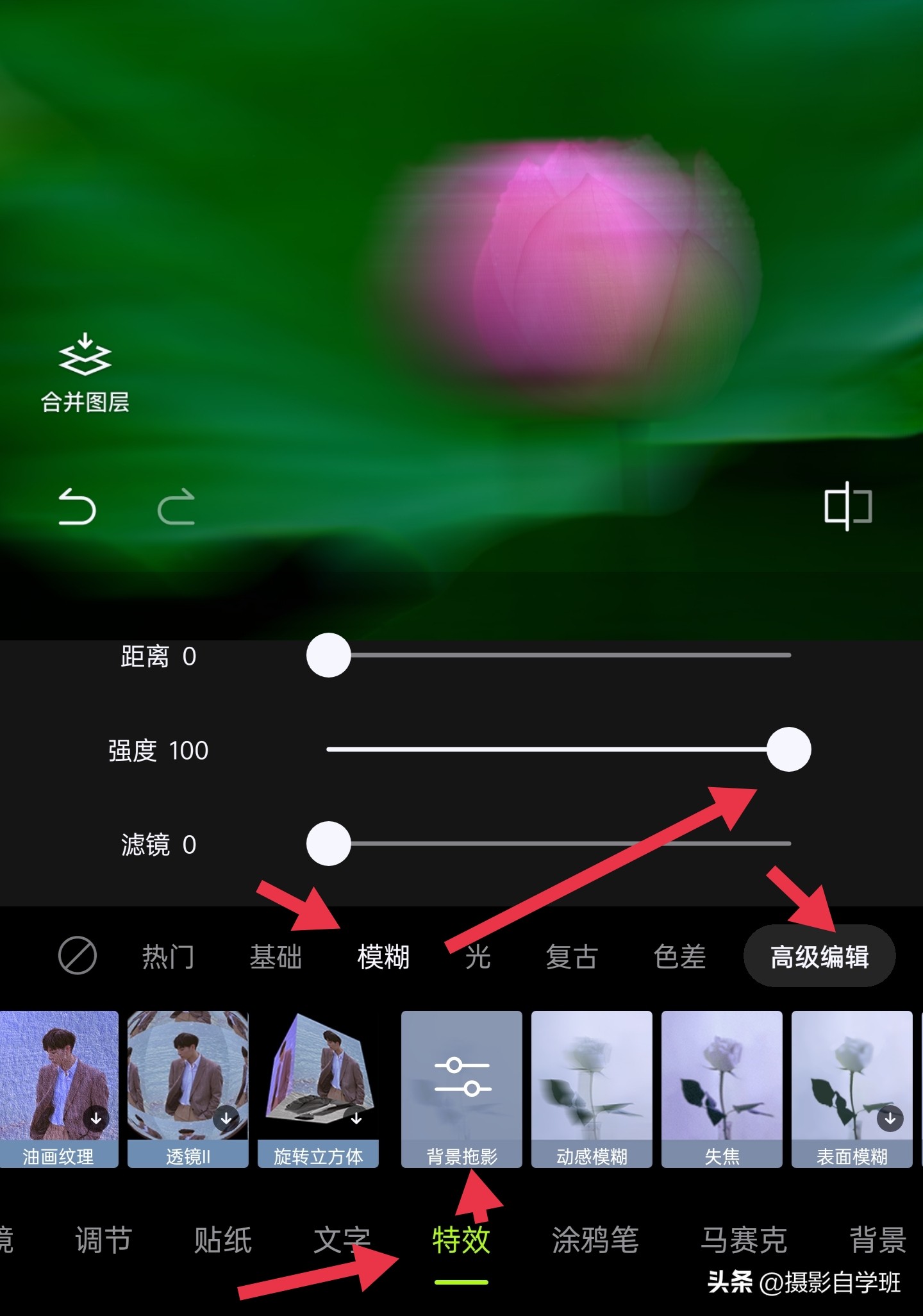 摄影后期修图教程荷花后期,手机拍摄荷花摄影师总结10个技巧