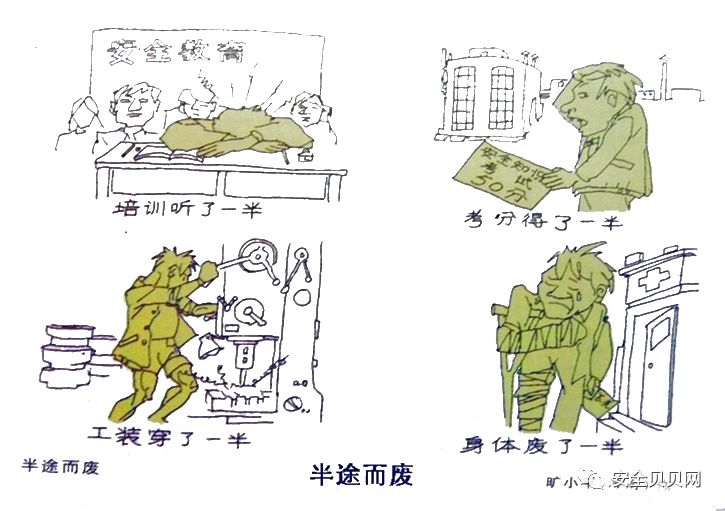 安全小漫画四幅图,安全漫画200张干货满满