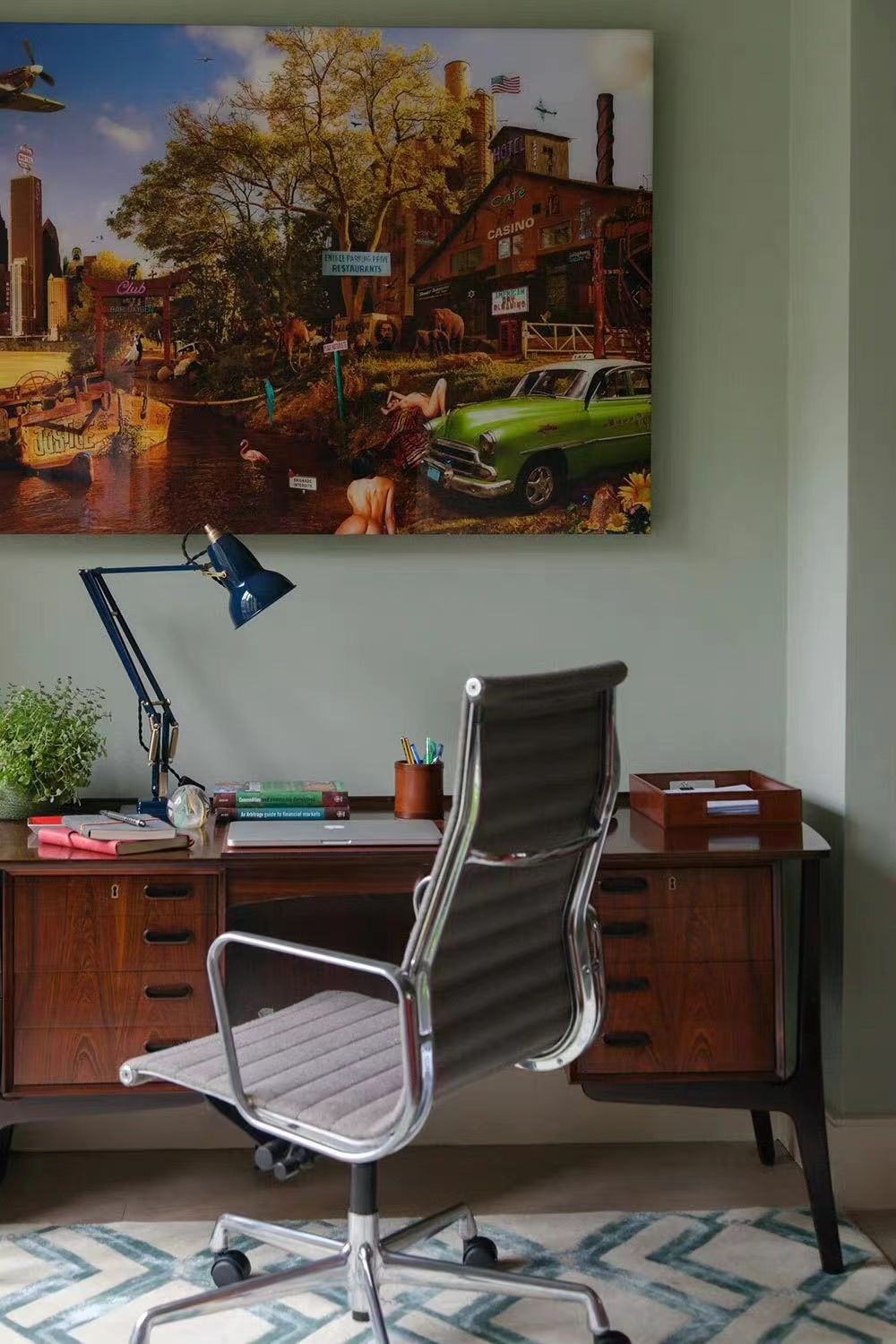 典雅的英式住宅,走进复古美式之家