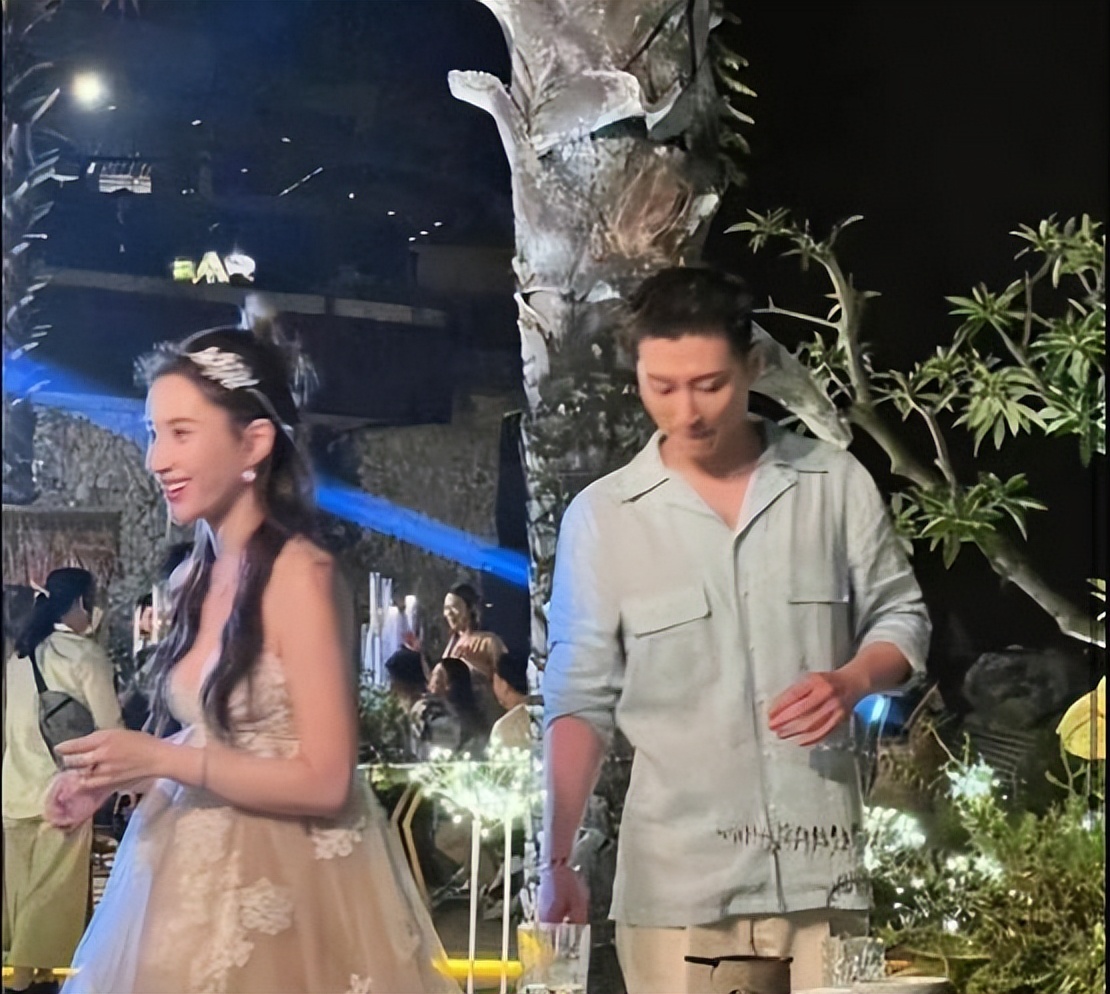 何超莲婚前现身机场,何超莲奚梦瑶窦骁关系图