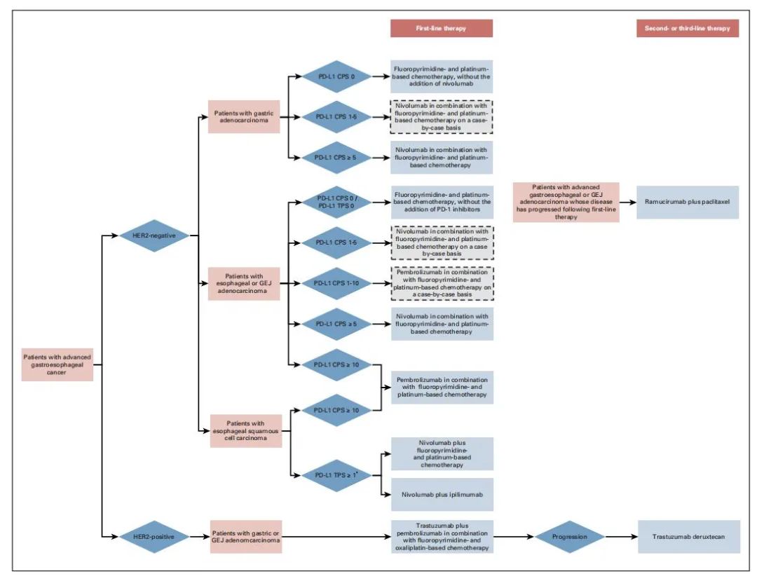 ASCO发布首个晚期胃食管癌免疫治疗和靶向治疗指南（附原文）