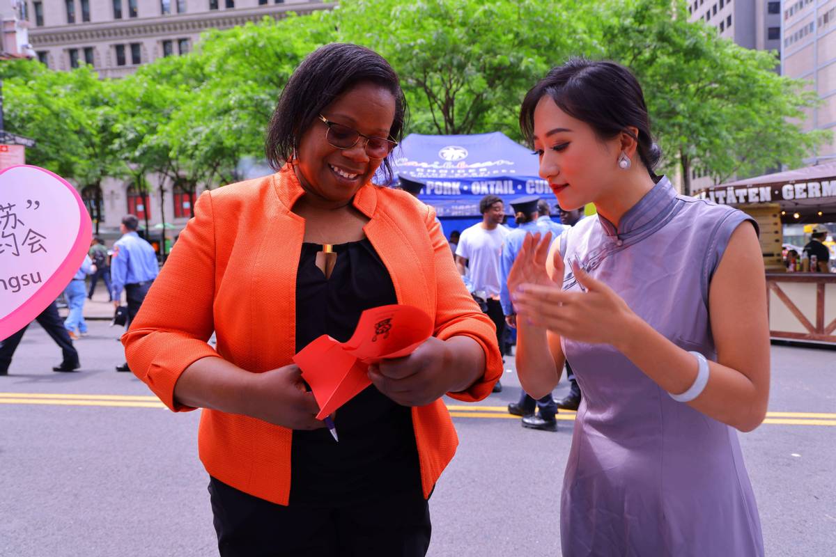 圈粉海外!“水韵江苏”惊艳亮相ClearviewFestival