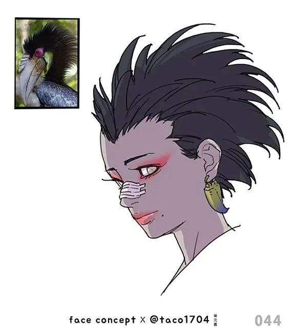 这组拟人头像作品脑洞太大了！就是那位硬核人体教程的画师