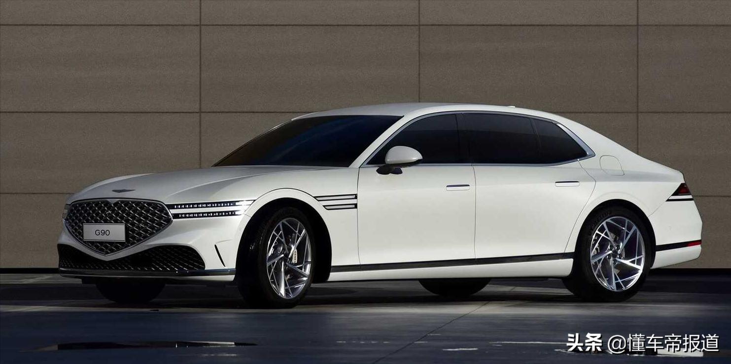 捷尼赛思g90奔驰e,新款捷尼赛思g90实车曝光