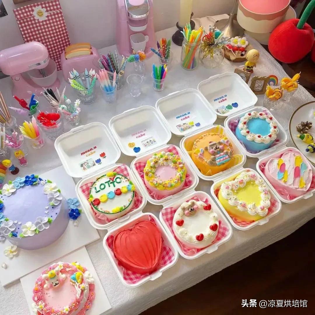 七寸便当盒子蛋糕,奥利奥便当盒子蛋糕