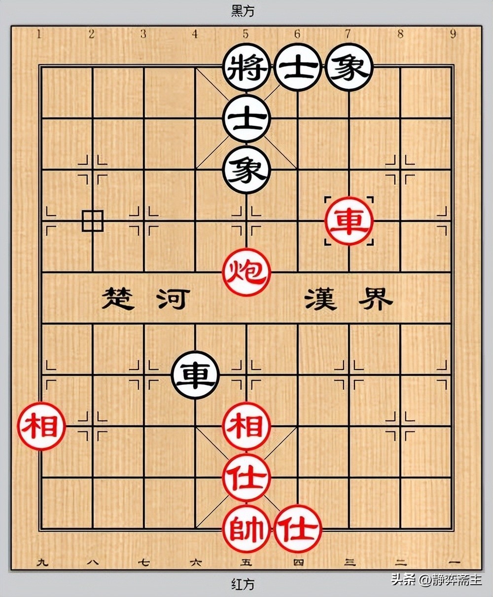 单车士守和车单兵定式,单车士象全守和炮车的定式