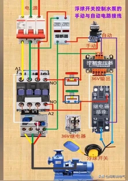 电工知识分享电路开关,电工百宝箱汇川变频器
