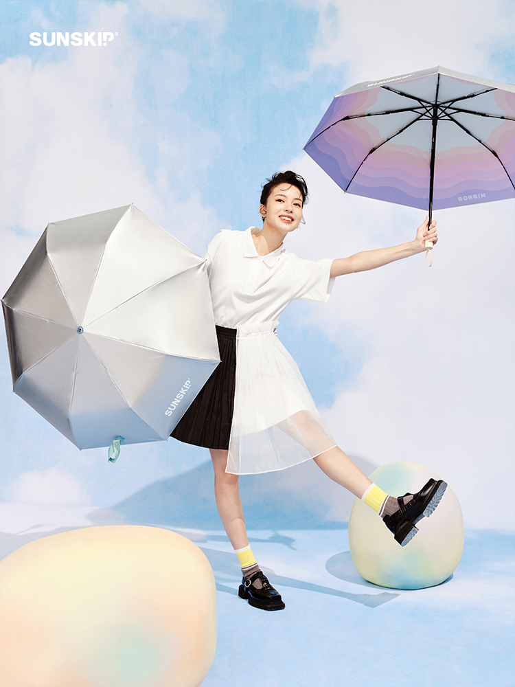 普通伞和黑胶伞防晒,防晒伞真的防晒吗