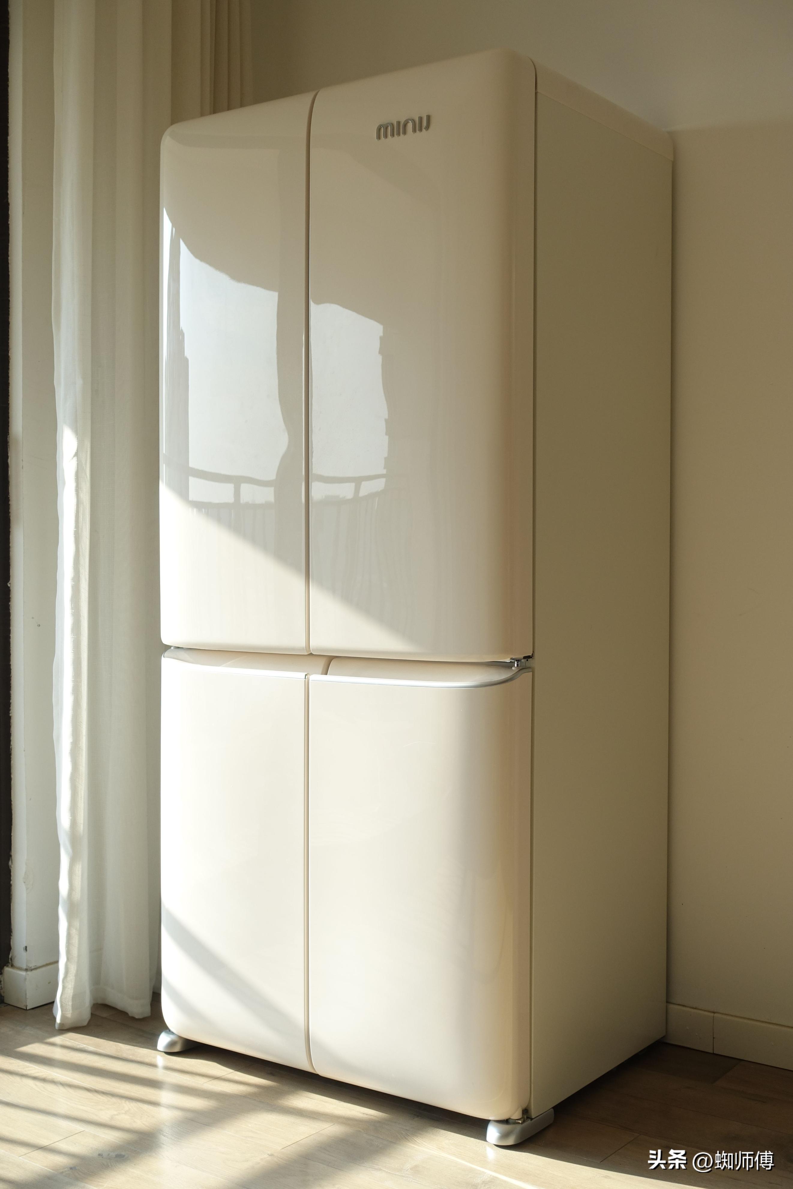 十字门法式多门冰箱,小吉双开门复古法式冰箱