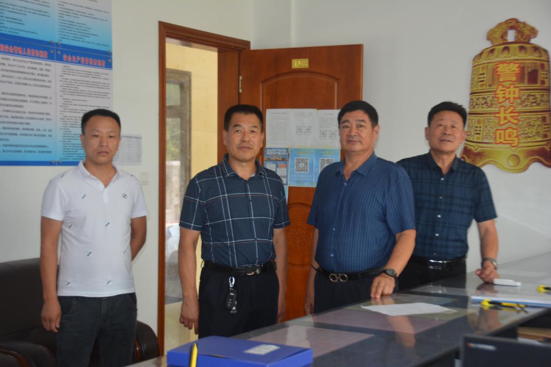 清风杂志社东营通联站到东营陆达物流有限责任公司调研