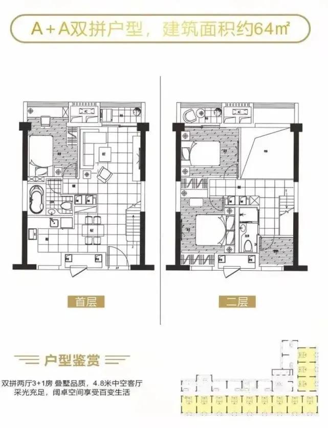 便宜的70年产权公寓,首付50万的公寓