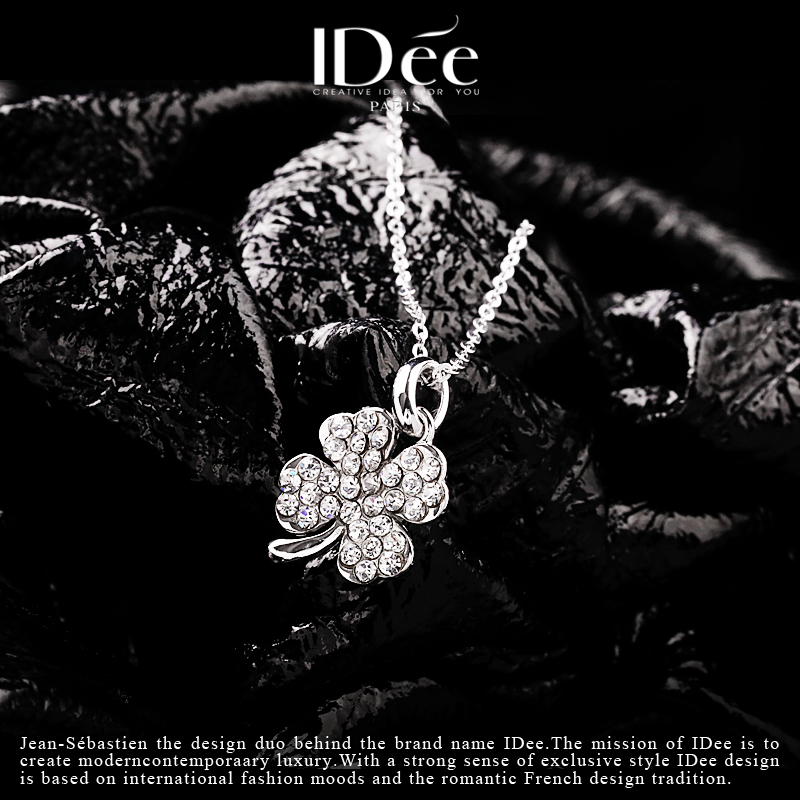 经典四叶草幸运草项链,四叶草得物绝美项链