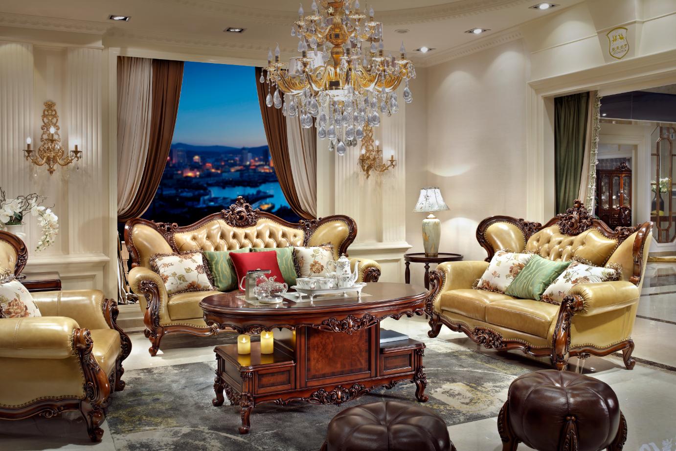 真皮沙发和布艺沙发哪个显着高级,欧式真皮沙发的优缺点