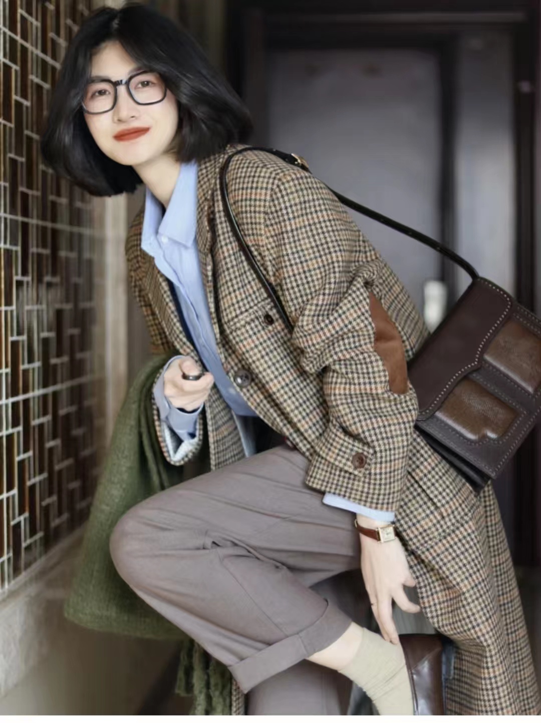 40到50岁秋冬高档女装连衣裙,秋冬搭配简约高级30岁到40岁