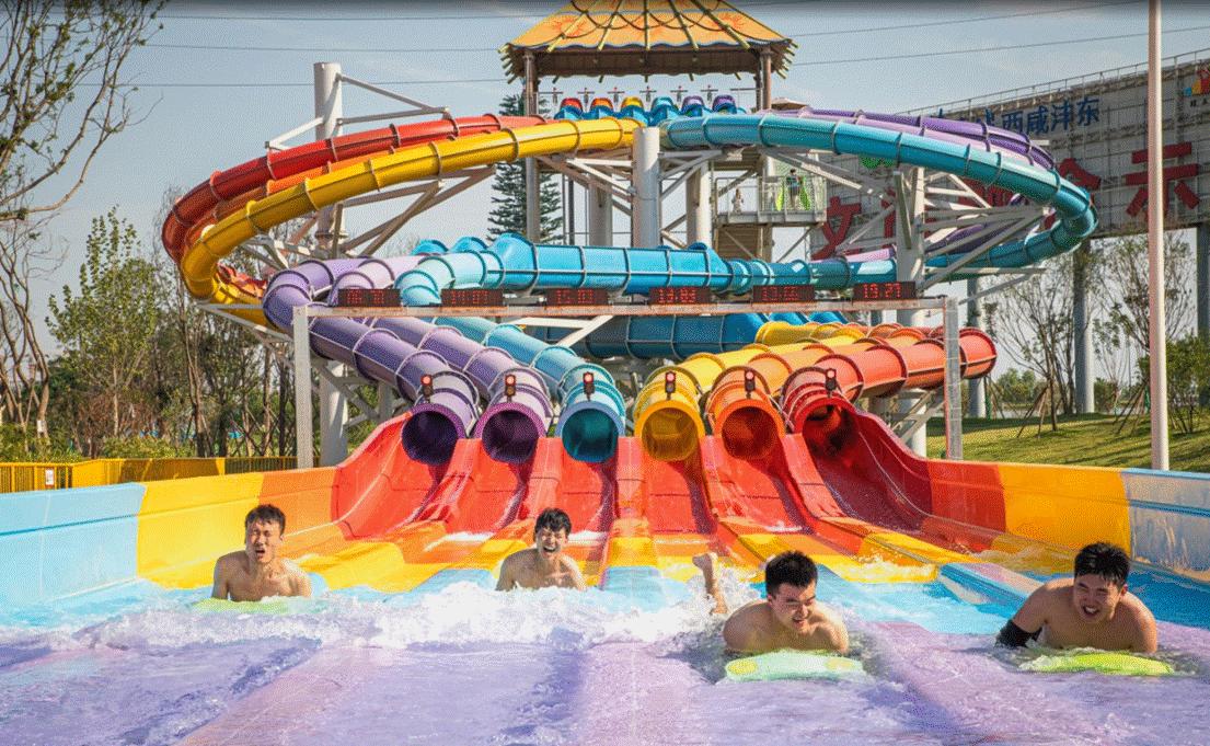 西安玛雅海滩水公园简介,西安玛雅海滩水公园五大主题区