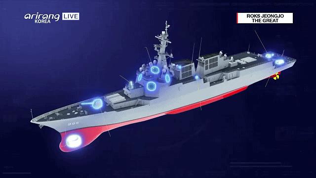 韩国的世宗大王级驱逐舰了解一下,韩国世宗大王级驱逐舰055