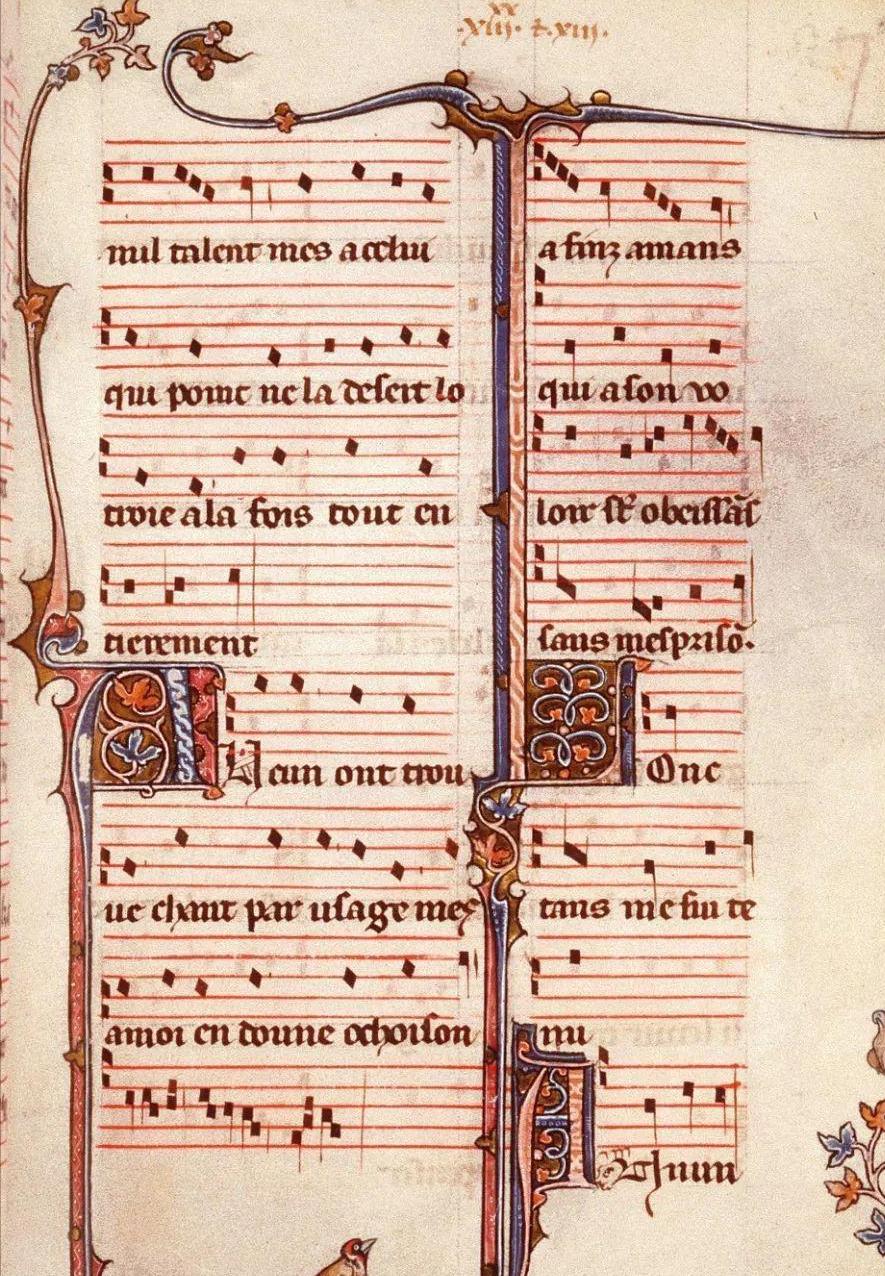 13世纪的西方音乐,中世纪经文歌的音乐特征