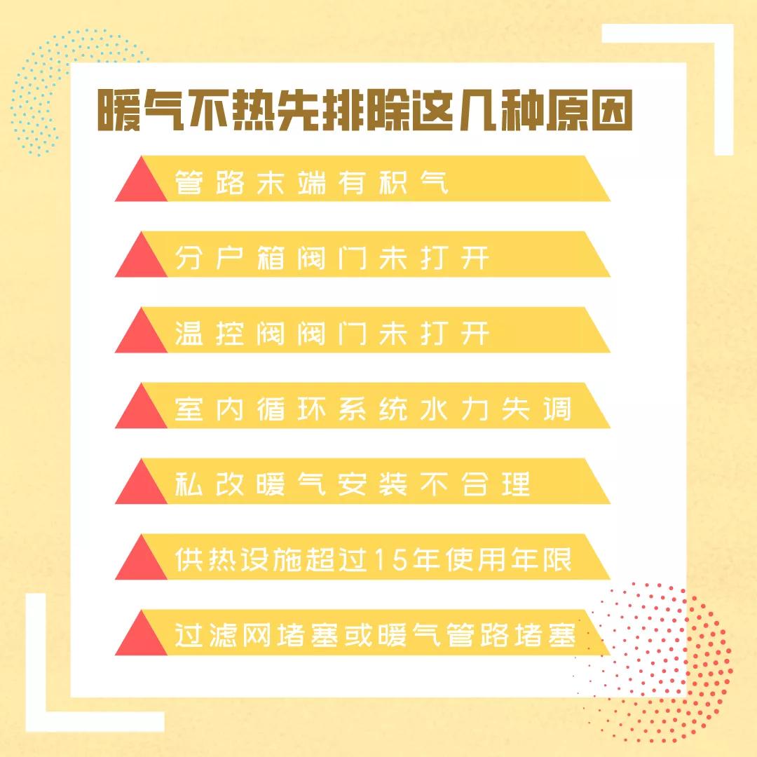 呼和浩特暖气不热的处理方法,呼图壁县暖气冷