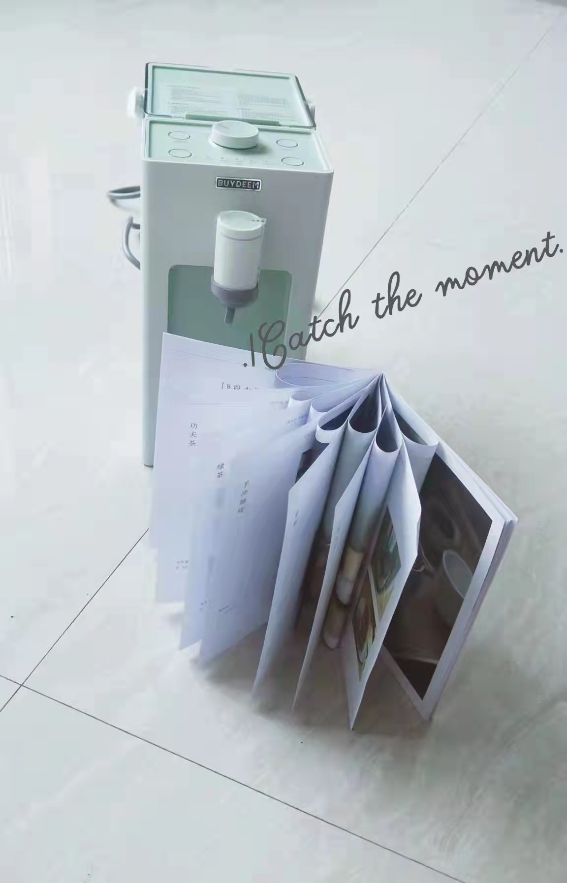 喝水当然要有仪式感,喝水都变得有仪式感