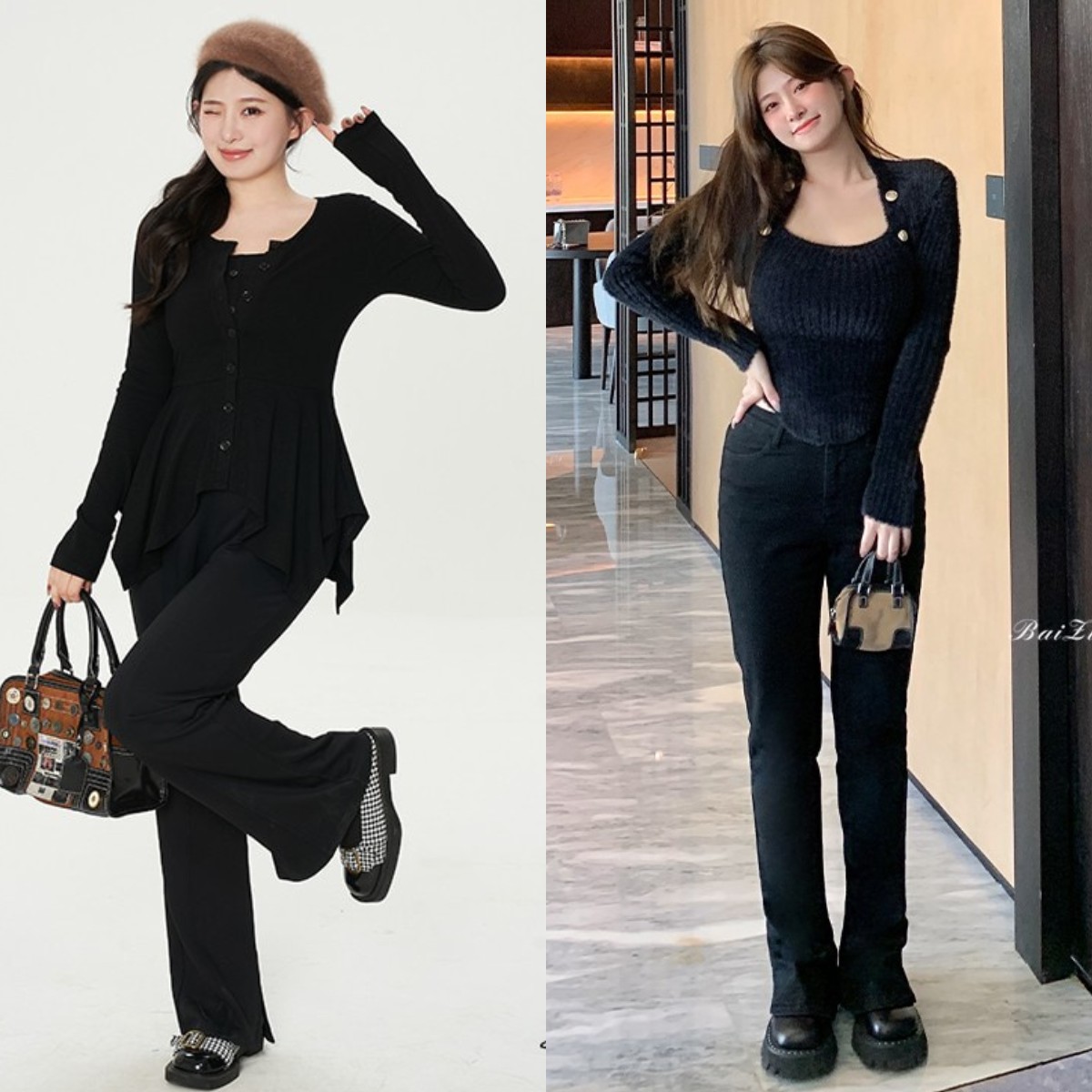 适合微胖女生裤子显瘦版型推荐,春夏微胖显瘦牛仔裤