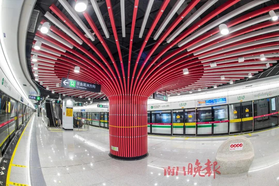 南昌地铁4号线新洪城大市场出口,南昌地铁4号线正式通车时间