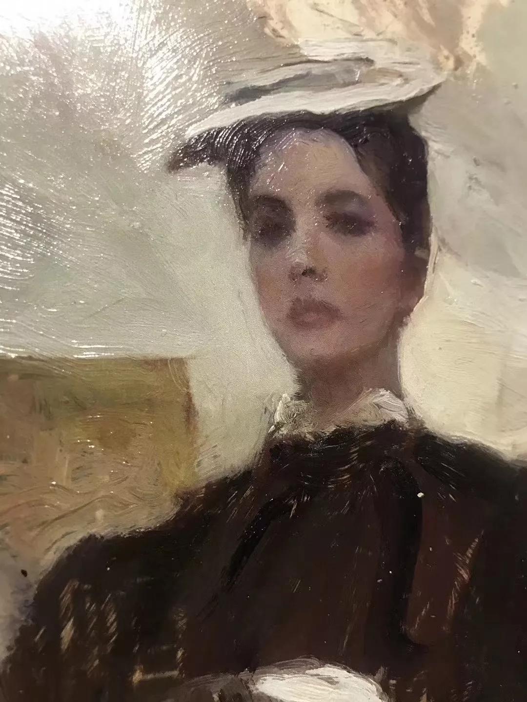 何多苓俄罗斯写生油画,何多苓油画2007