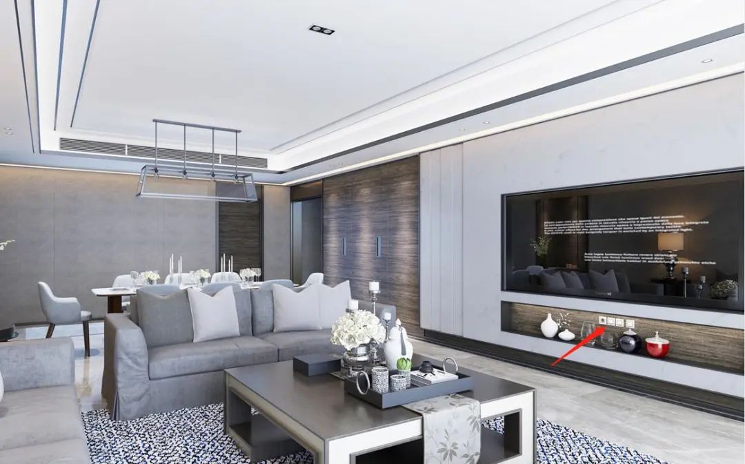 全屋开关插座布局合理尺寸,复式公寓全屋开关插座布局