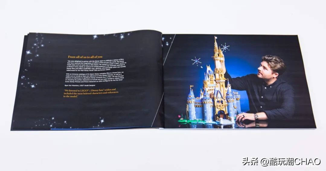 和迪士尼城堡一样高的乐高,和迪士尼乐园相似的城堡