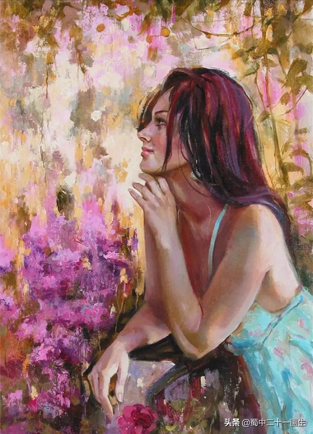 “人体艺术油画”精选:乌克兰18张,美国11张,中国20张,请欣赏