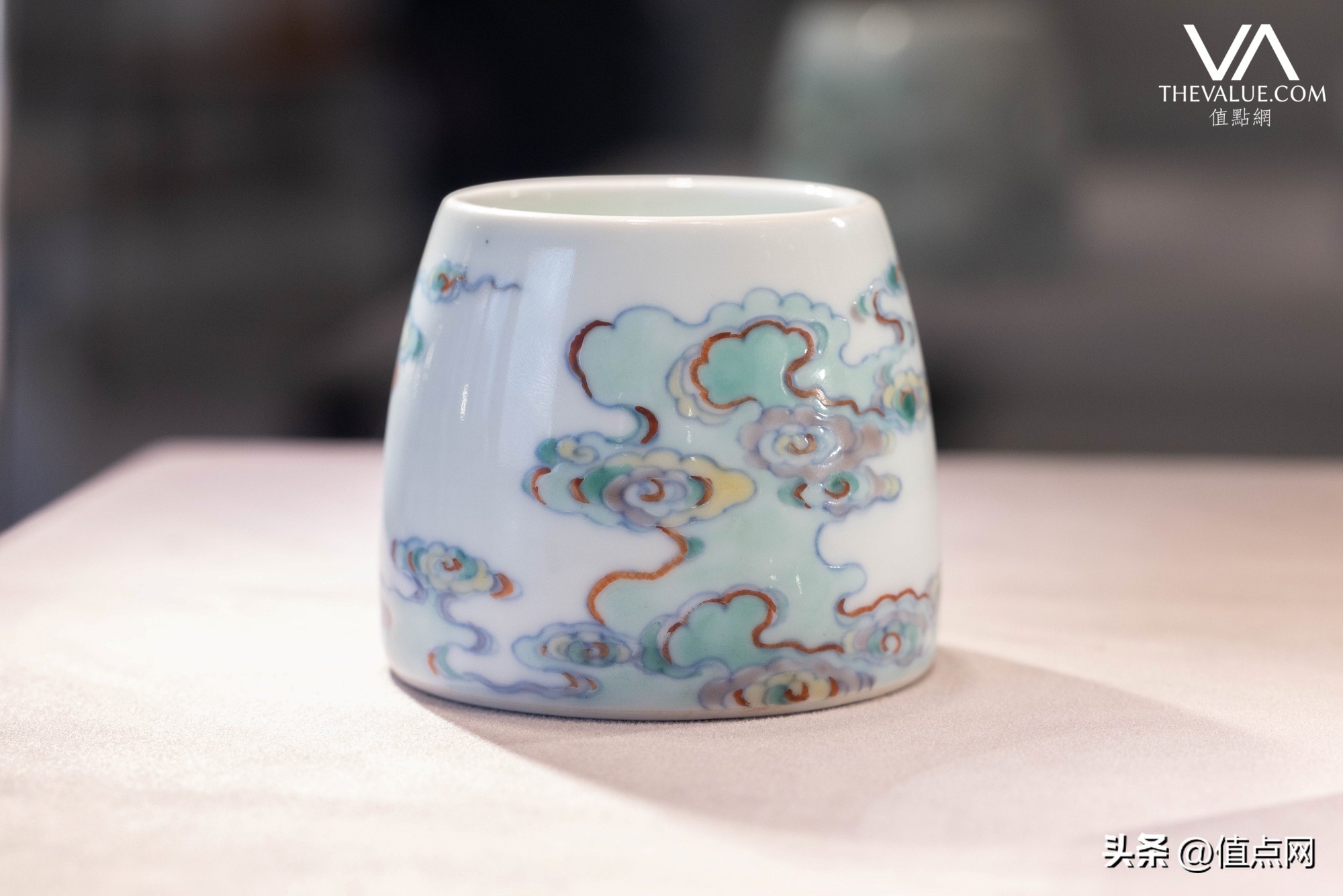 徐展堂元青花玉壶春瓶,徐展堂藏品