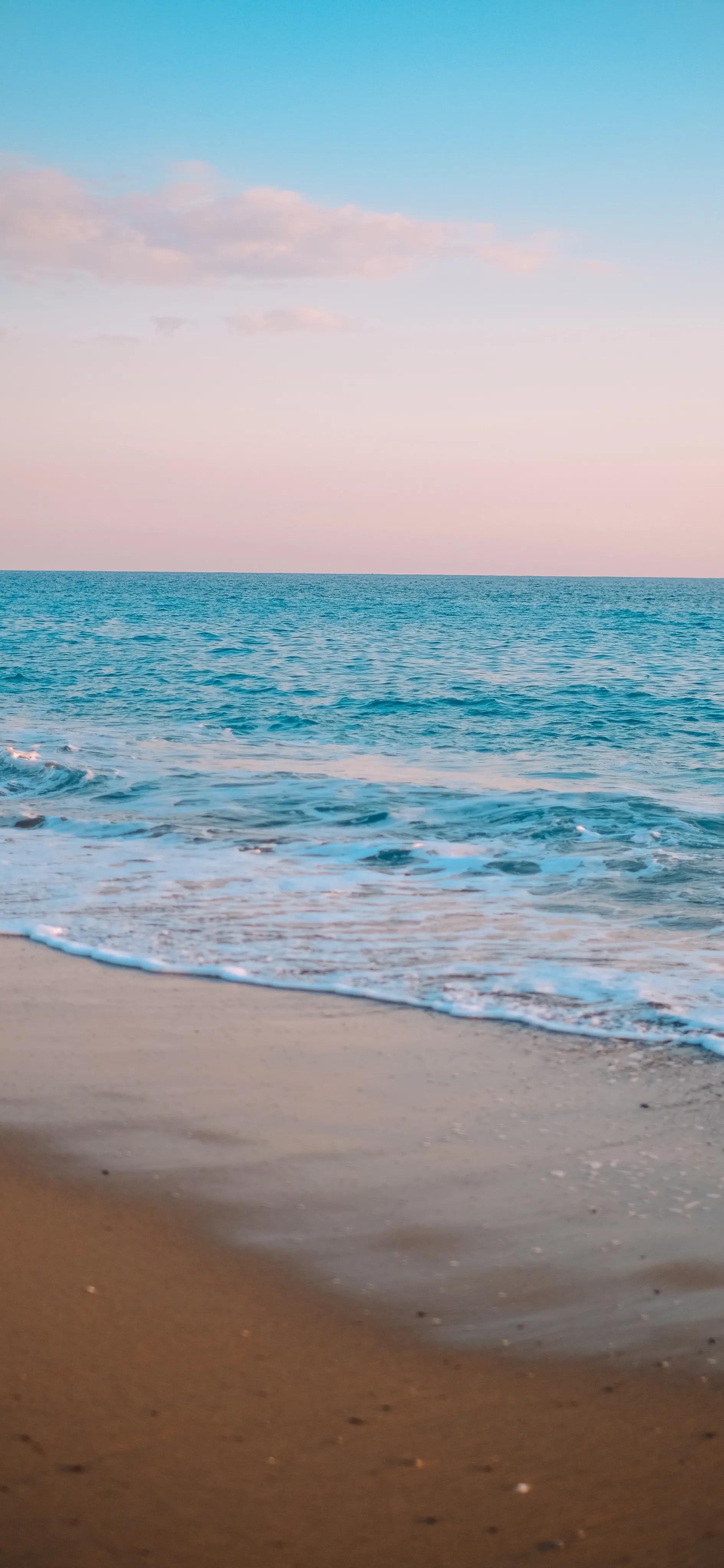 海洋岛屿壁纸高清全屏,海浪沙滩壁纸全屏高清