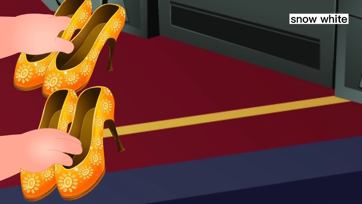 白雪公主中英绘本,格林童话故事绘本白雪公主