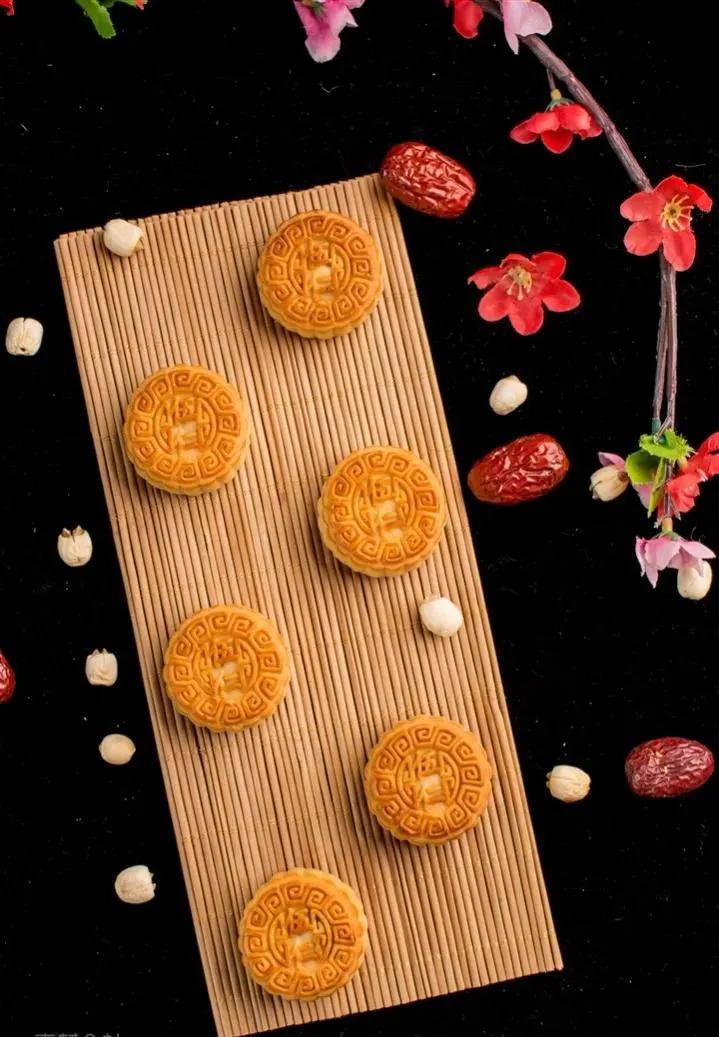 香香甜甜的月饼,中秋月饼壁纸