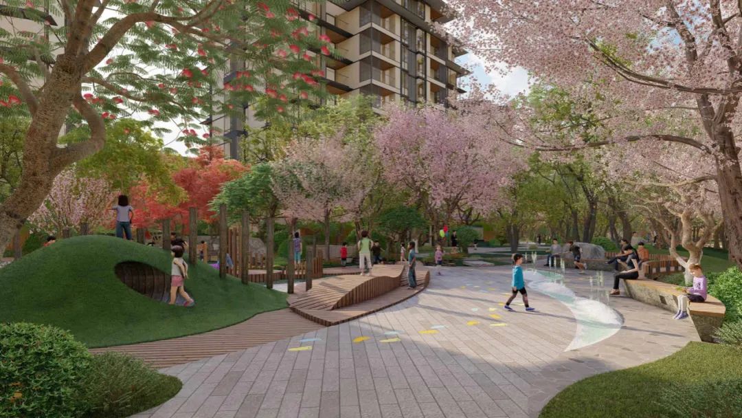 中国「最美樱花社区」┃国宝级大师小林政彦x小坂龙xG.A.D设计