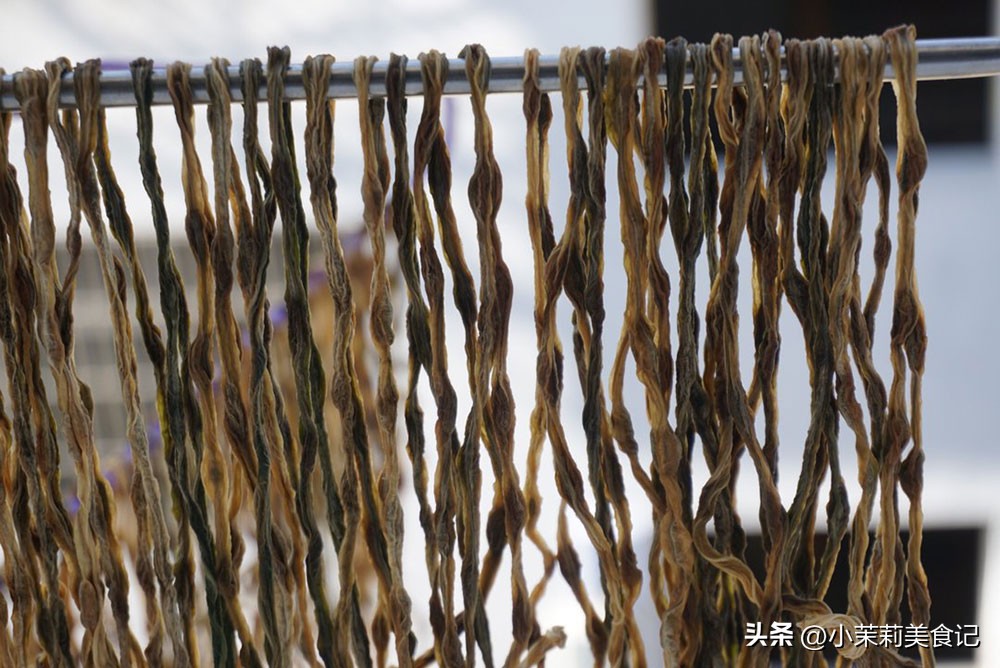 晒干豆角不焯水用盐腌一个晚上,晒干豆角不过水可以吗