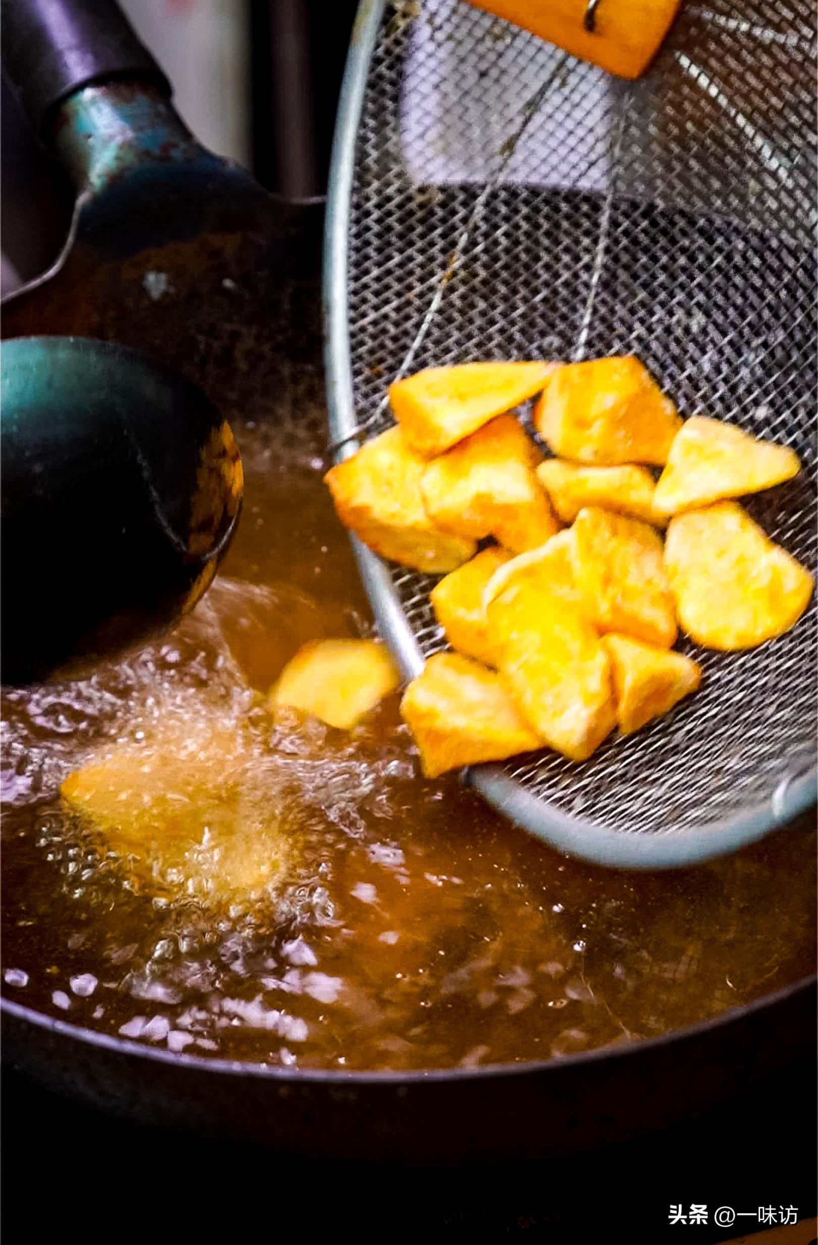 翻沙红薯简单做法,翻沙红薯做法步骤