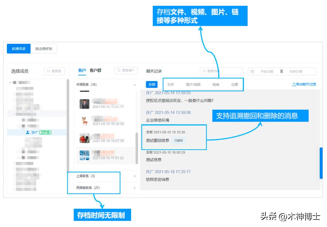 如何通过企业微信管理员工和客户,怎么用企业微信管理员工和客户
