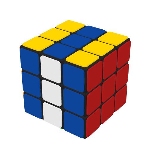 魔方转动字母示意图,三阶魔方公式字母的意思