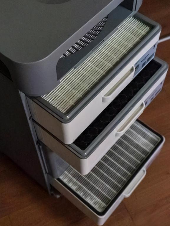去甲醛空气净化器352和飞利浦,用了2年的空气净化器