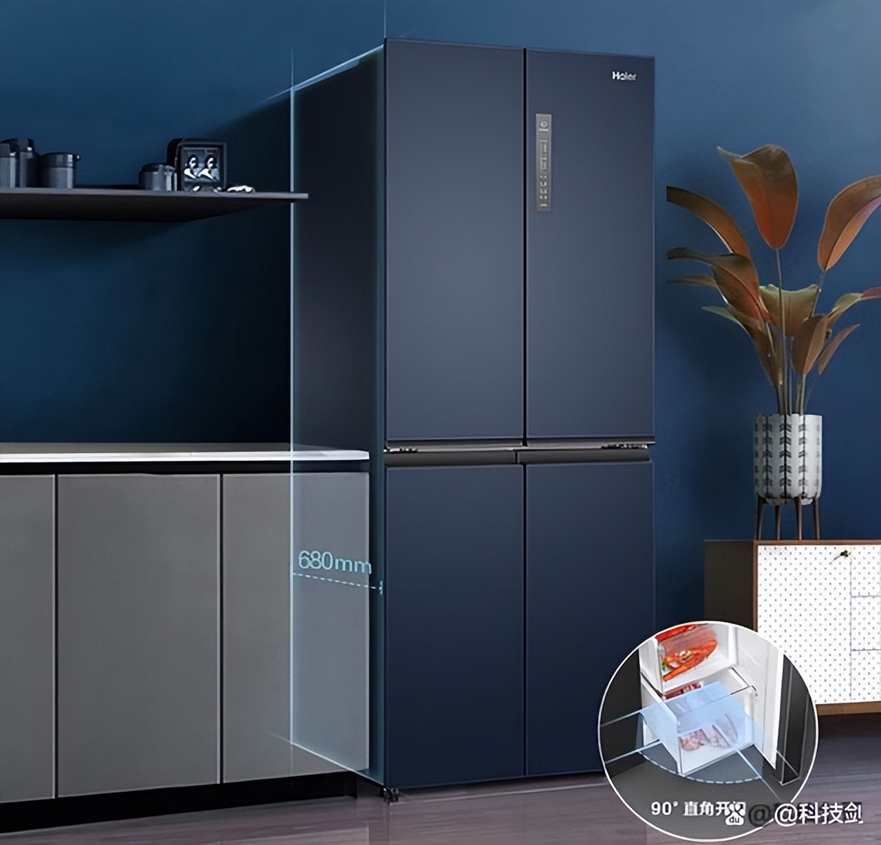 同样的价格选海尔还是容声冰箱,十字门冰箱海尔和容声怎么选