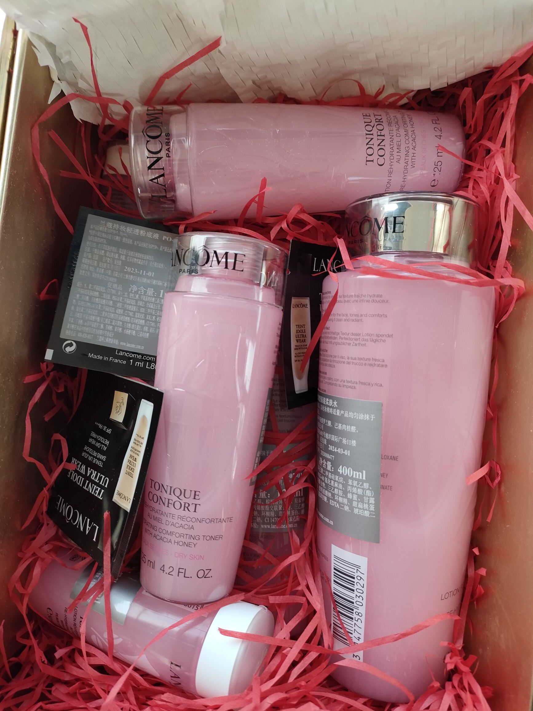 兰蔻粉水400ml正品兰蔻旗舰店,兰蔻粉水和兰蔻大粉水的区别