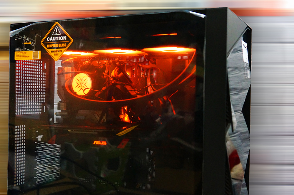 鑫谷昆仑御风幻影黑机箱,鑫谷昆仑御风机箱分体式水冷