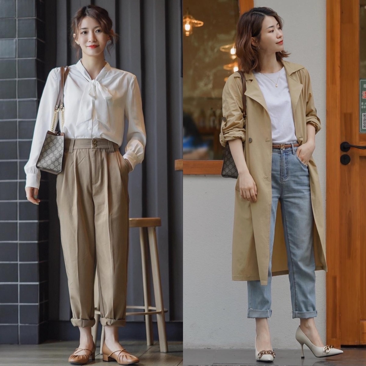 时尚露腿穿搭,流行半身裙怎么穿搭