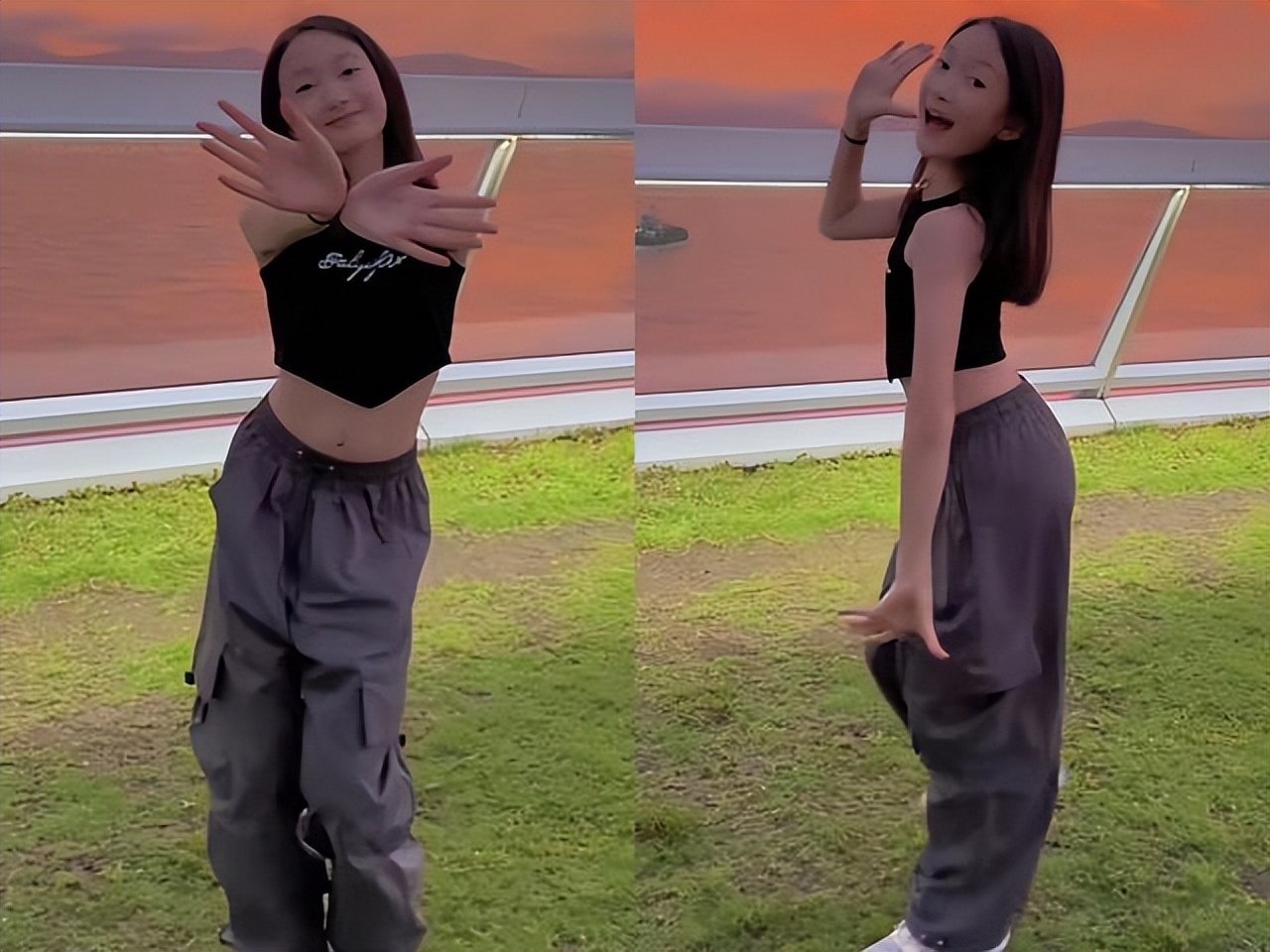 甜馨现在的发型,小甜馨发型美出新高度