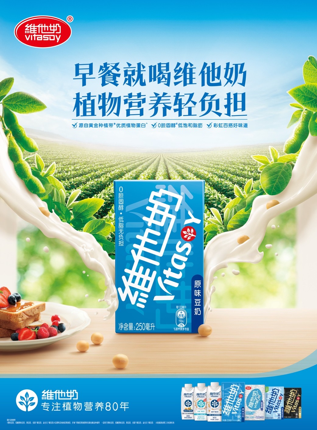 维他奶植物蛋白,维他奶健康